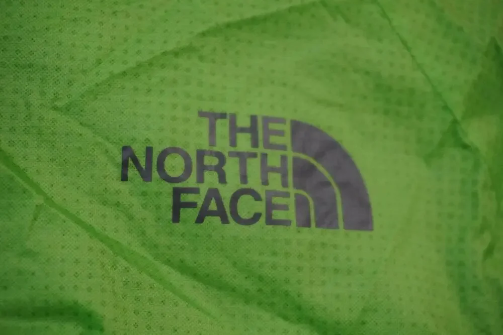 The North Face Jacket Mens Large Green HyVent Hooded Waterproof Rain 2.5L